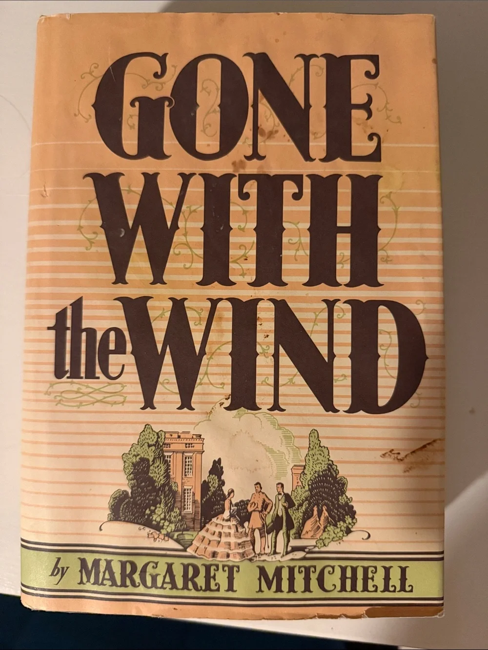 Gone With the Wind - Vintage Hardcover book with dust jacket